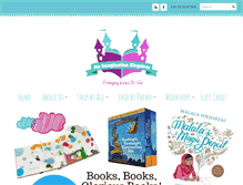 Tablet Screenshot of myimaginationkingdom.com